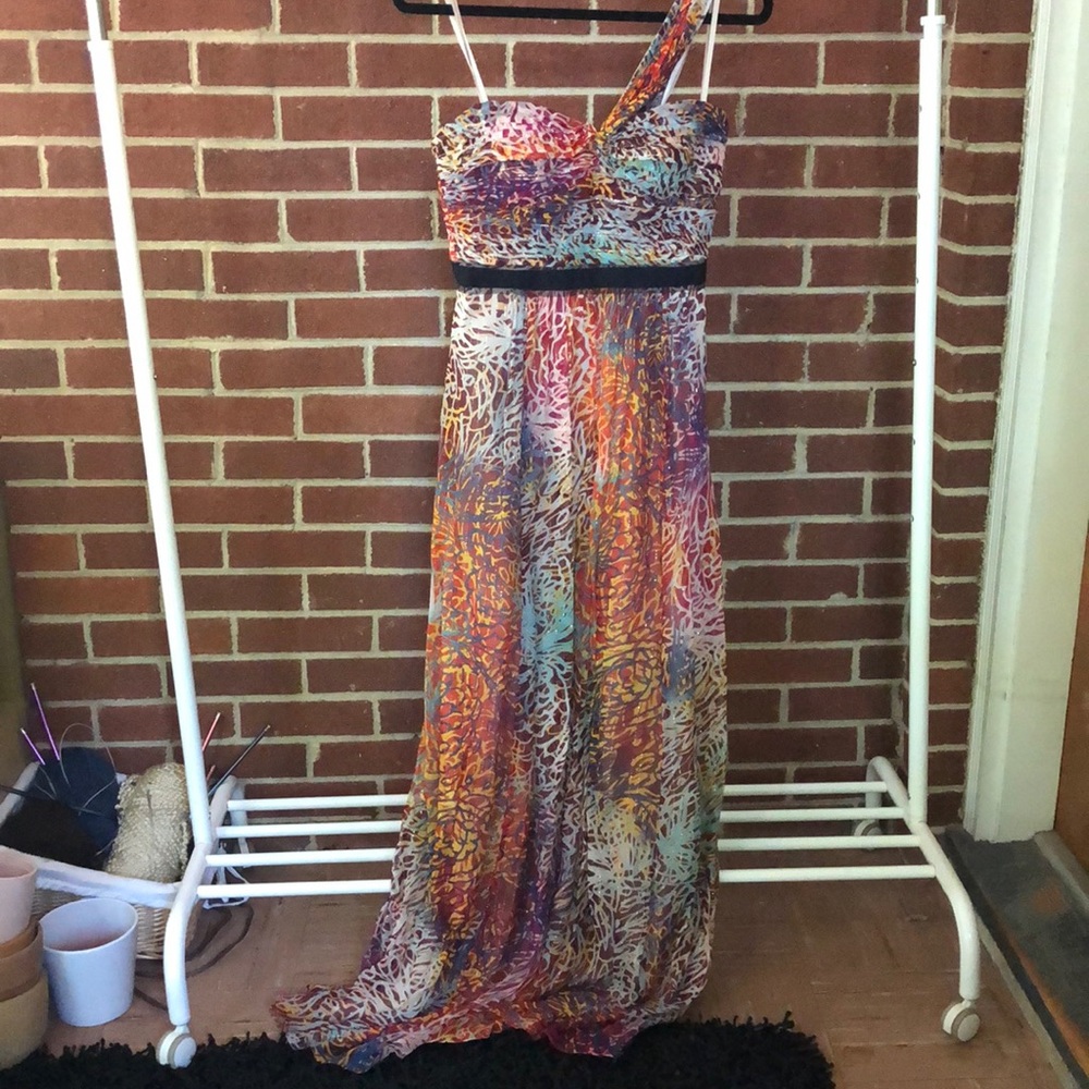 BCBG gown
